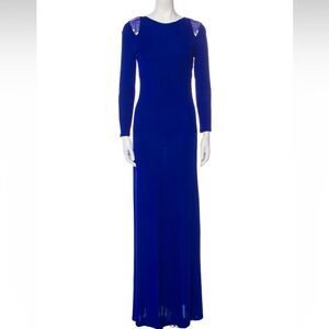 Roberto Cavalli Blue Maxi Dress - Size IT 44